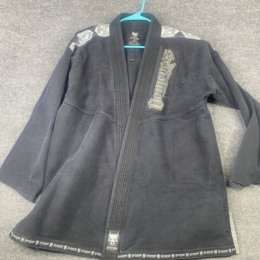 Gameness Jiu Jitsu Gi Top Black Pearl Weave BJJ Martial Arts Kimono Jacket A3